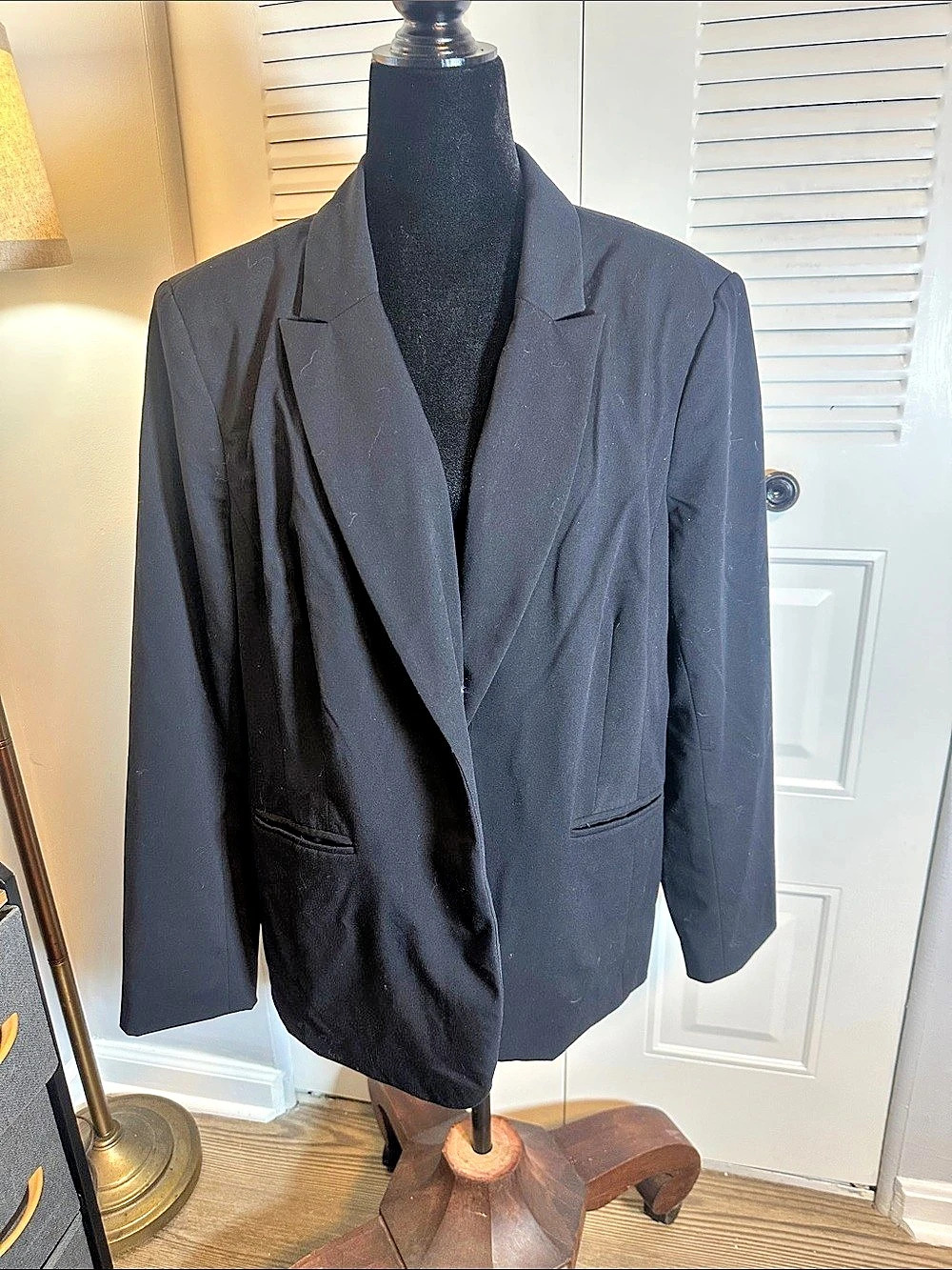 Liz Claiborne Black Blazer Size 18